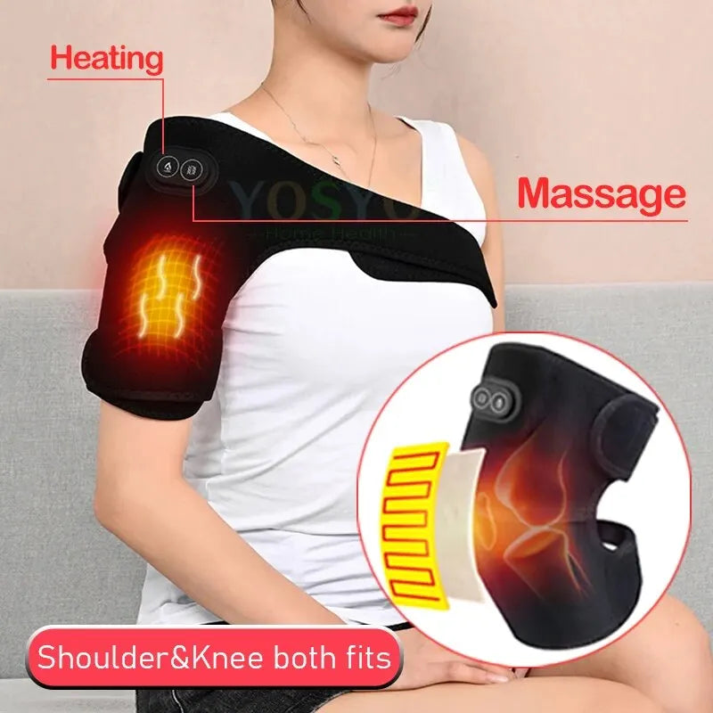 PowerHeat Massage Therapy Brace