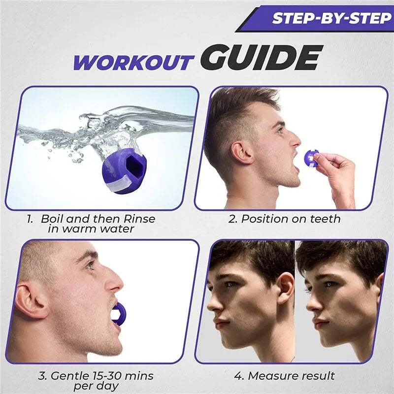 THE "O" FACIAL & JAWLINE TRAINER