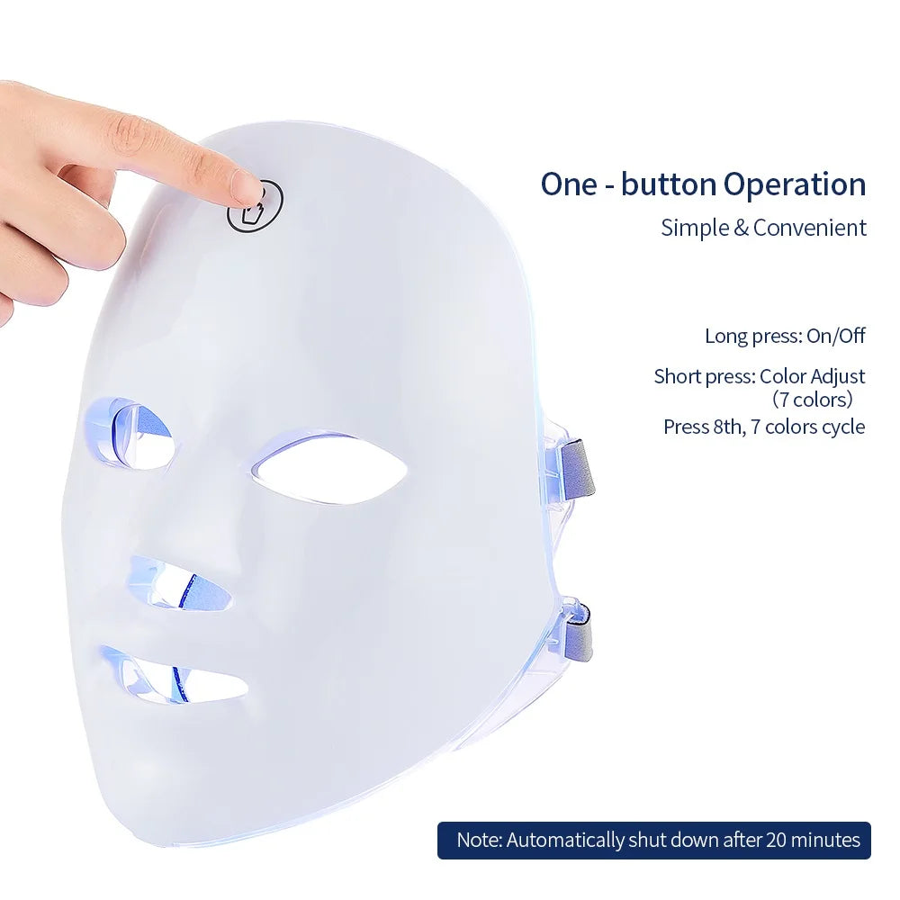 LED REJUVENATION LIGHT THERAPY MASK
