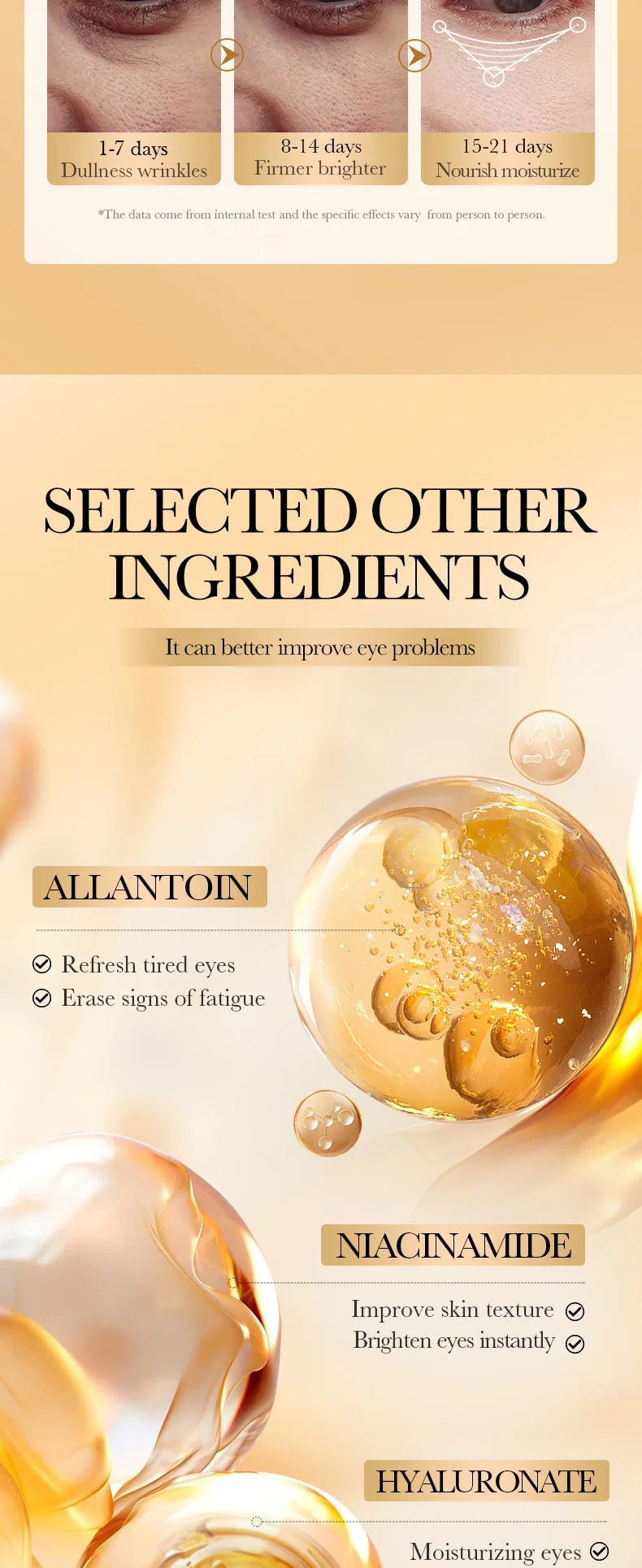 "Under Eye Savior" Masks