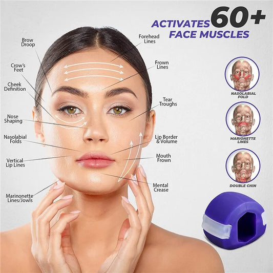 THE "O" FACIAL & JAWLINE TRAINER